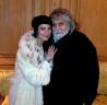 Angela and Vangelis, see the full picture on her Facebook page.