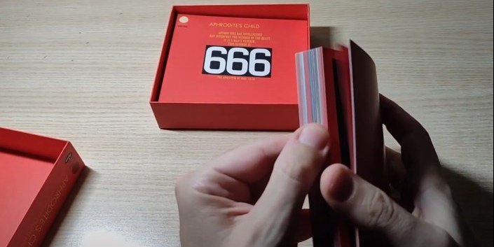 unboxing video of 666